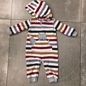 Fox Warm Onesie 6-9 M